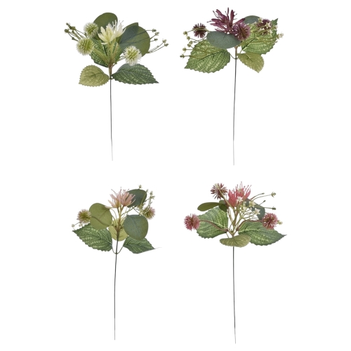 Osty i gałązki - dodatek - karton 144szt mix 4 (BUK1027)