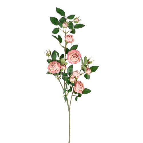 Różyczki na łodydze 1szt  #1496 lt.mauve (SUN663)