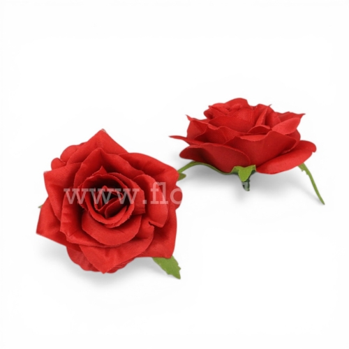 różyczka wyrobowa otwarta – mini 24szt czerwony
