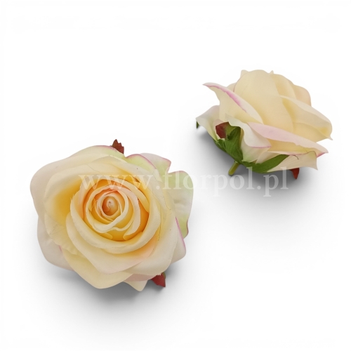 Róża cieniowana 12szt #3062 vanilla pudding (SUN385)