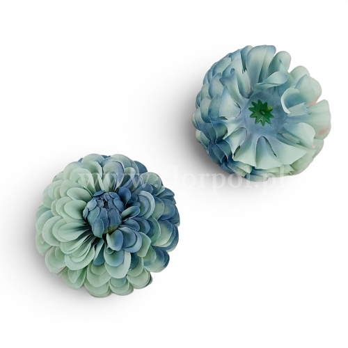 Dalia wyrobowa 12szt blady turkus/niebieski (LR210224-002)