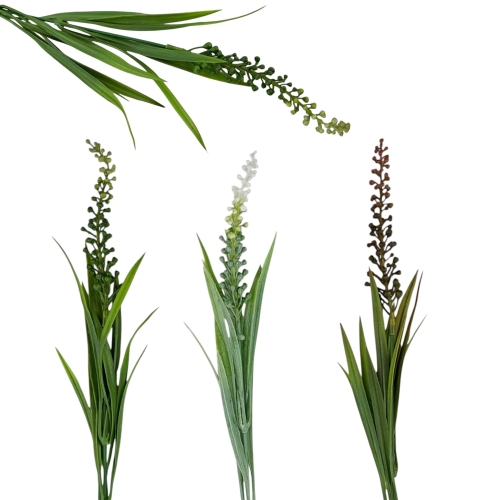 Kłos ze źdźbłem trawy - dodatek - karton 336szt  mix (Z65700)