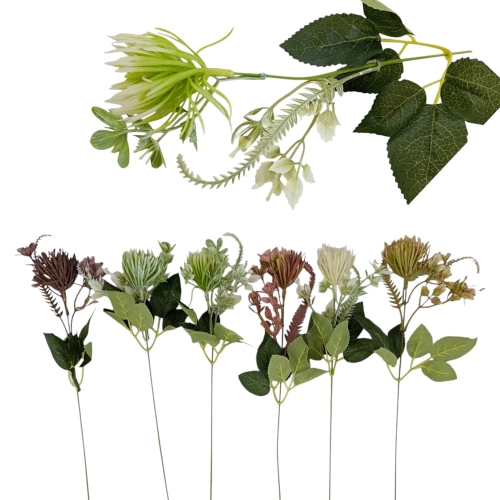 Oset długoigły i kwiat woskówki - dodatek - karton 288szt mix 1(P54-20-112)