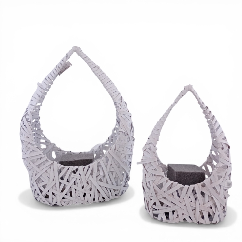 Baza cementowa łezka, mniejsza 1szt biały