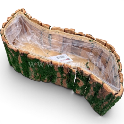 Osłonka fala omszona 1szt zielony (TRE25ND0463)