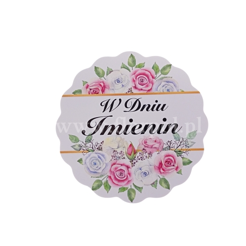 Pik okolicznościowy -  W dniu imienin  5szt mix