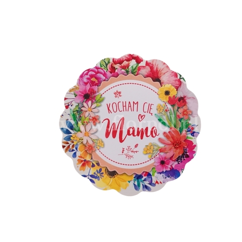 Pik okolicznościowy -  Kocham Cię mamo 5szt mix