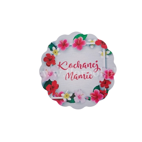 Pik okolicznościowy -  Kochanej mamie 5szt mix