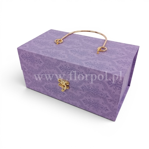 Box szkatułka 1szt fiolet (H2510378)