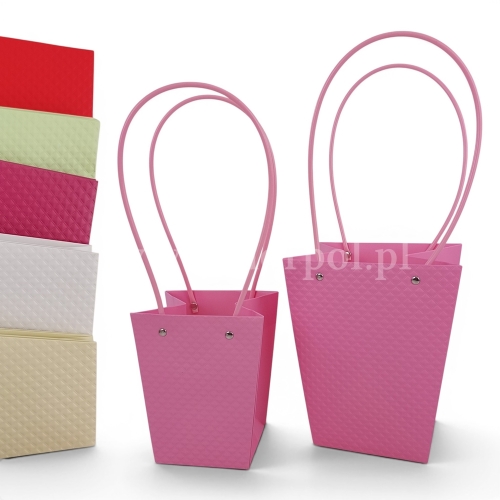 Torebka impregnowana drobne tłoczenia  12szt mix (H2510326)