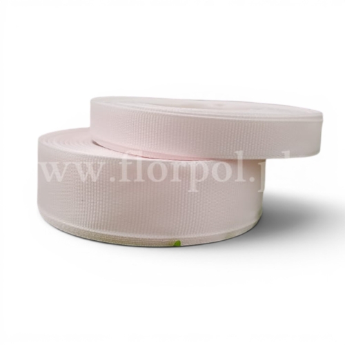 wstążka atłasowa Ryps 1szt #005    poświata różu