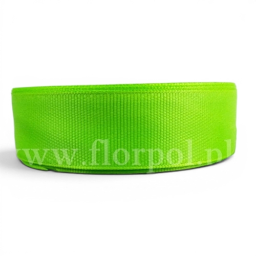 wstążka atłasowa Ryps 1szt  #11 zielony