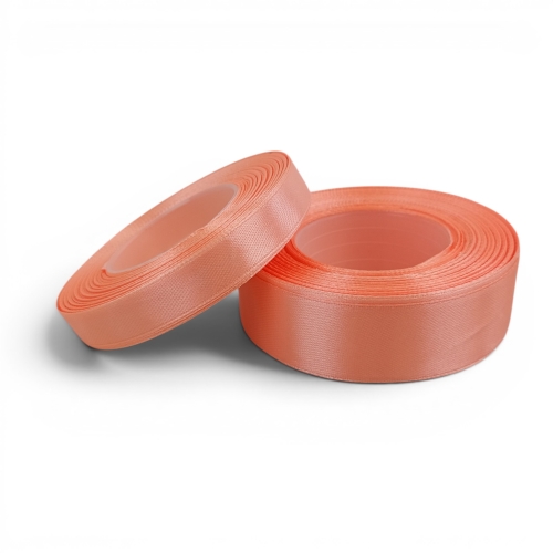 wstążka  atłasowa 1szt #034 brzoskwinia 