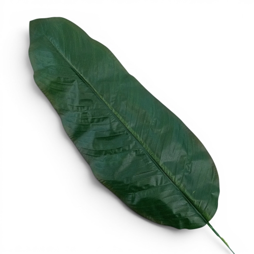 wysoki liść bananowca 12szt ciemna zieleń (KDGL108)