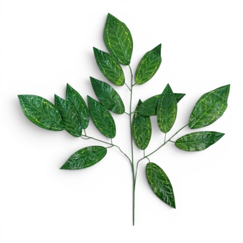 Gałąź – liście mango 12szt ciemna zieleń (B3/15)