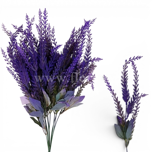 Barwione kłosy - dodatek 12szt purpura (Z61070A)