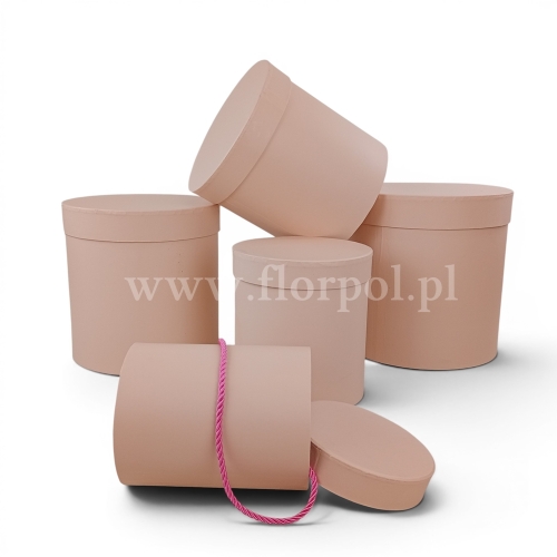 Flower box - kolor 5szt delikatna brzoskwinia (H2310400)