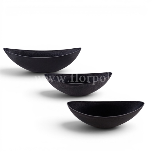 Osłonka – łódka z grubego plastiku S 1szt b.grey (PO321-3111)