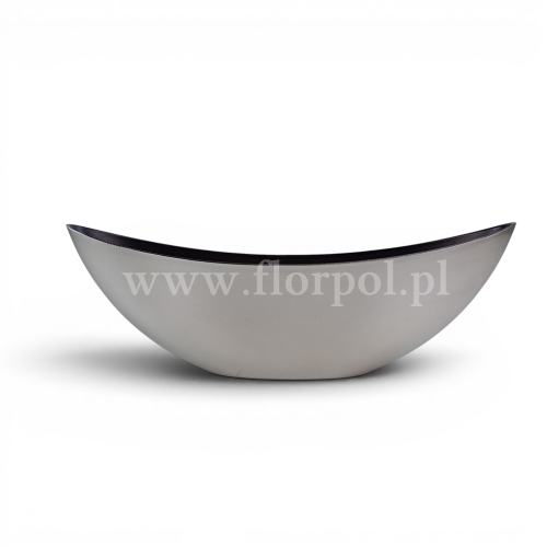 Osłonka – łódka z grubego plastiku M 1szt silver (PO321-3912)
