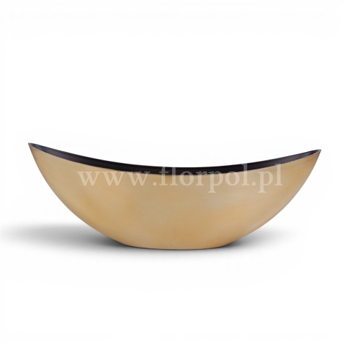 Osłonka – łódka z grubego plastiku M 1szt gold (PO321-3912)