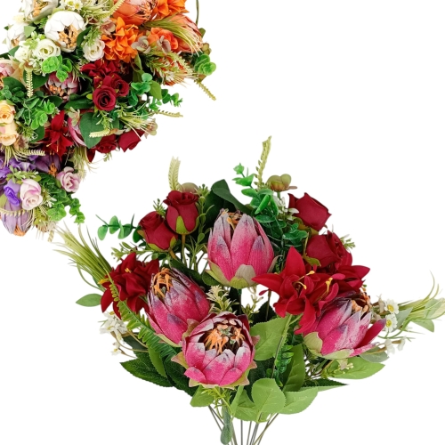 Protea, alstromeria bukiet - karton 24szt mix (5T0105)
