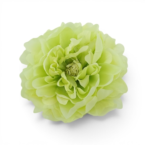 delikatna peonia wyrobowa 12szt #2889 dr.green (SUN406)