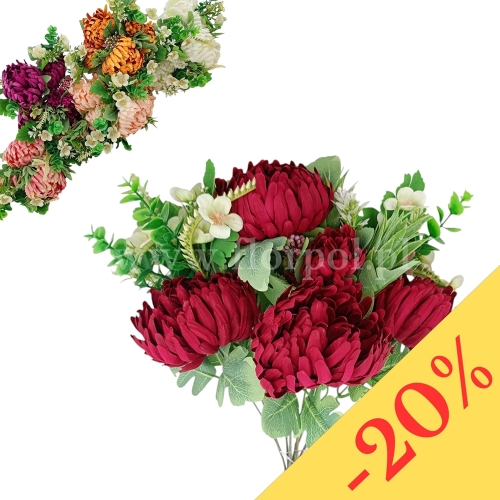 Chryzantema bukiet 12szt mix (T109-25-3471)