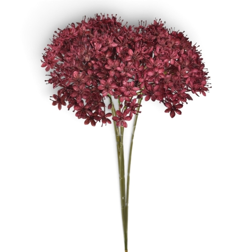 Woskówka plastikowa 6szt burgundy (BUK1030)
