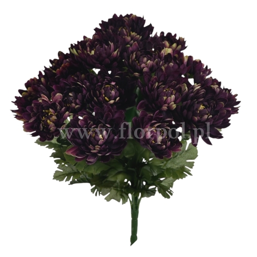Chryzantema w bukiecie 18 główek AUBERGINE (SUN777)