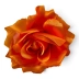 Róża wyrobowa otwarta Sonia 12 szt. #ORA347 ORANGE/BROWN