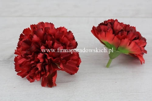 goździk cieniowany wyrobowy 20szt ciemna czerwień/oliwka