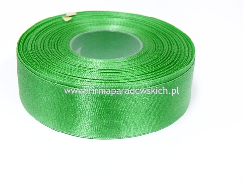 wstążka tasiemka atłasowa 25mm/30y 1szt jabłko (02100194)