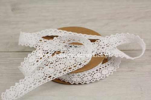 Tasiemka – koronka 1,5/5 1szt biały (FX112/wzór 1189)