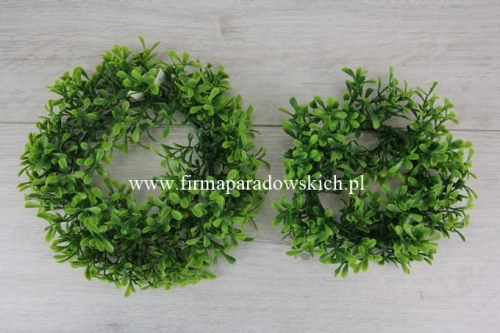 wianuszek z młodych listków fi15 1szt zielony