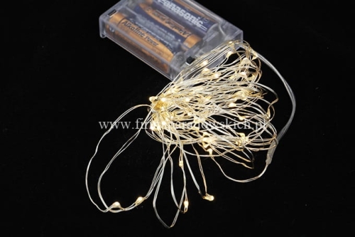 lampki led 20 - baterie 1szt ciepła biel (BNO-46-00063-20)