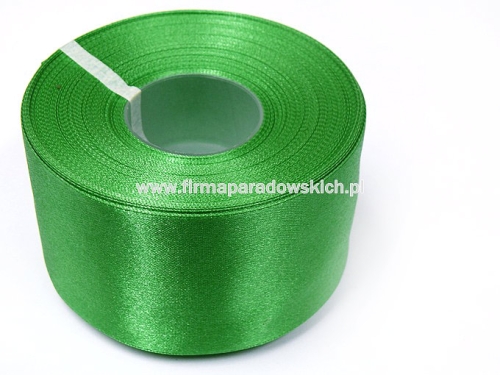 wstążka tasiemka atłasowa 50mm/30y 1szt trawa (02100259)