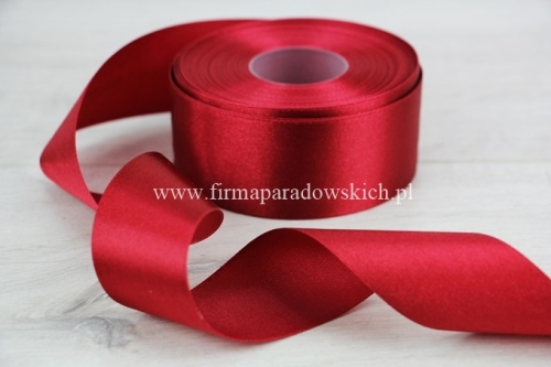 wstążka atłasowa 1szt #061 czerwony