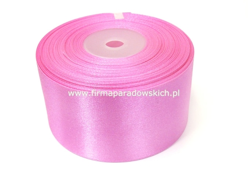 wstążka tasiemka atłasowa 50mm/30y 1szt  cukierkowy róż (02100478)