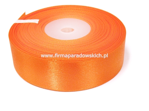 wstążka tasiemka atłasowa 25mm/25y 1szt  karotka (02100466)