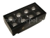 bombki choinkowe 80mm – 8szt silver shiny