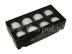 bombki choinkowe 80mm – 8szt white opal