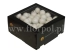 bombki choinkowe na druciku 30mm – 72szt white opal