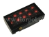 bombki choinkowe 40mm – 15szt red mat