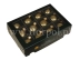 bombki choinkowe 57mm - 12szt bright gold shiny