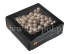 bombki choinkowe na druciku 20mm - 144szt champagne combi