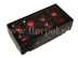 bombki choinkowe 80mm – 8szt red combi