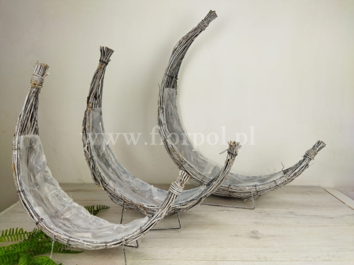 zestaw - baza księżyc 3szt bielony (BJBSKT-1305)