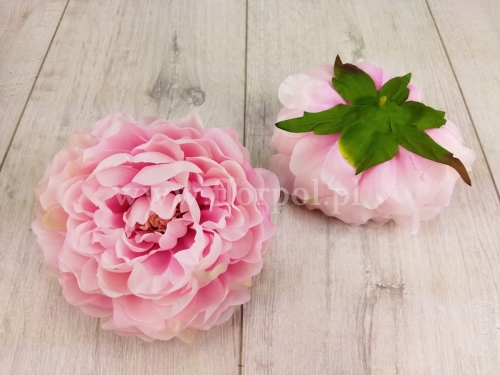 delikatna peonia wyrobowa 12szt #2860 lt dirty pink (SUN406)