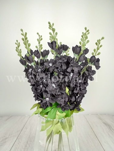 ostróżka niska 12szt czarny (LYB051)