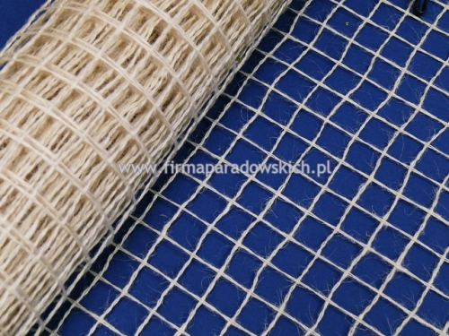 siatka  rybacka  50cm/5mb wybielany 